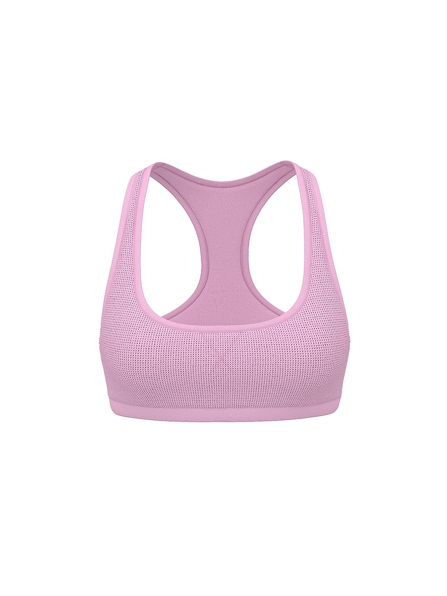 Cotton Dorm Unlined Racerback Bralette