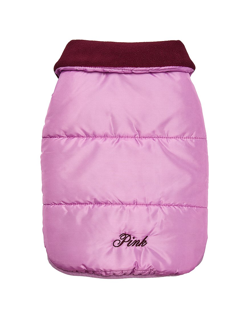 PINK Pup Pet Puﬀer Jacket