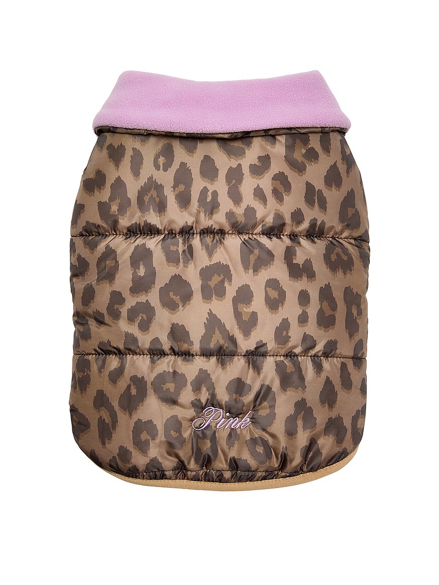 PINK Pup Pet Puﬀer Jacket