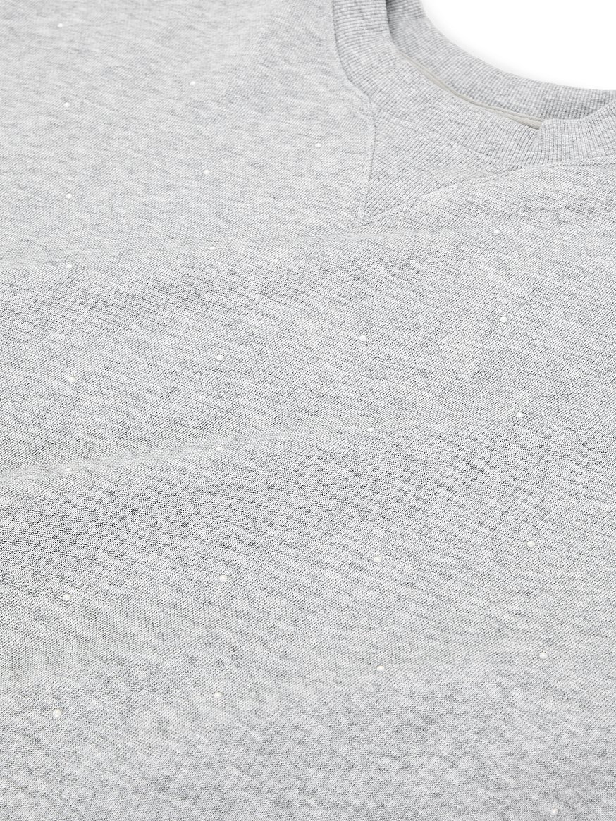 Ivy Fleece Oversized Crew Sweatshirt