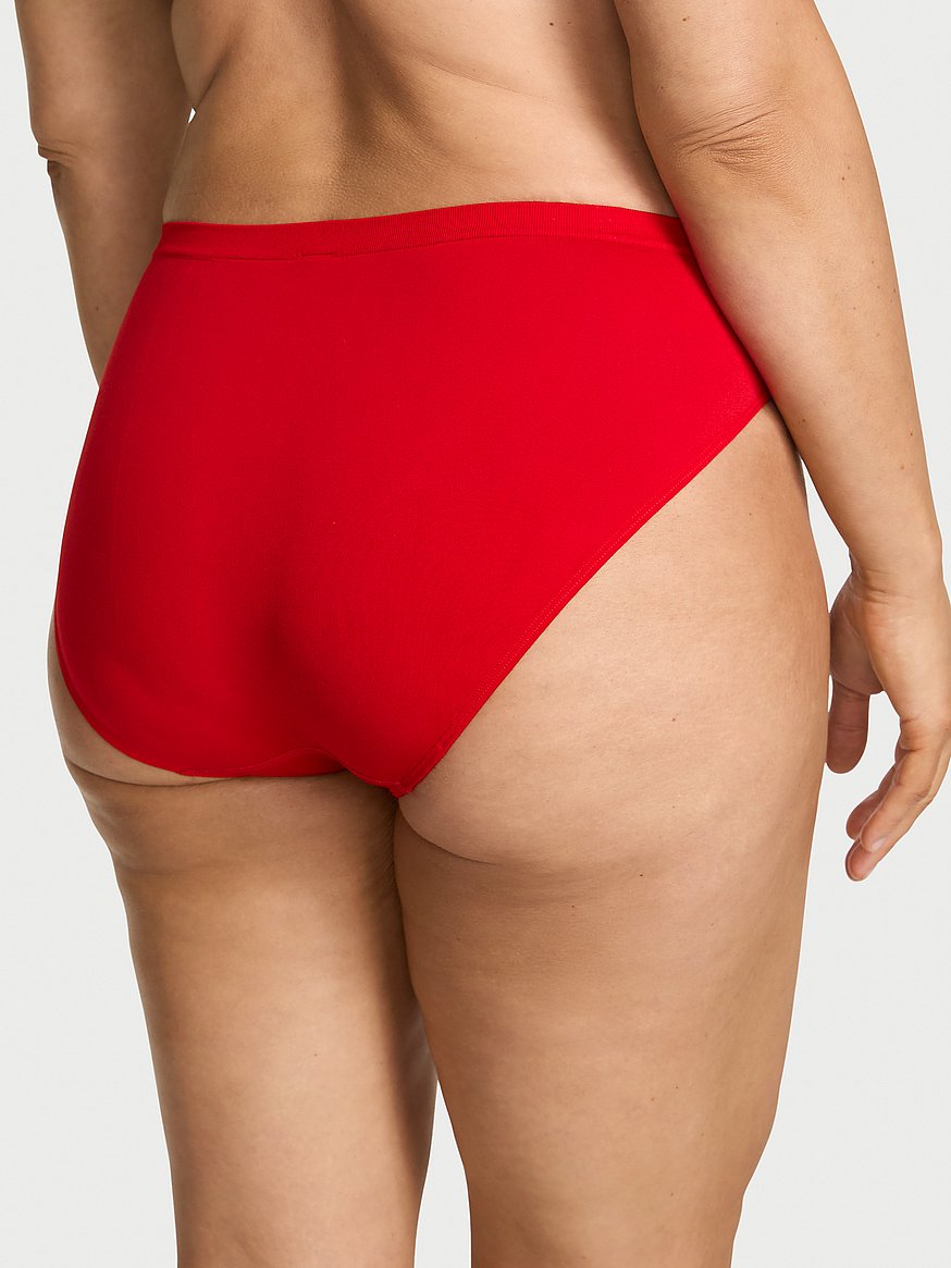 Seamless Bow High-Leg Brief Panty