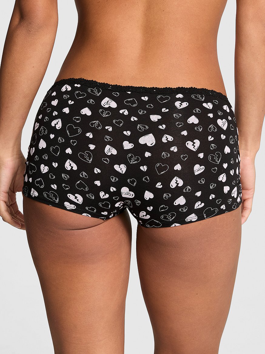 Cotton Dorm Boyshort Panty