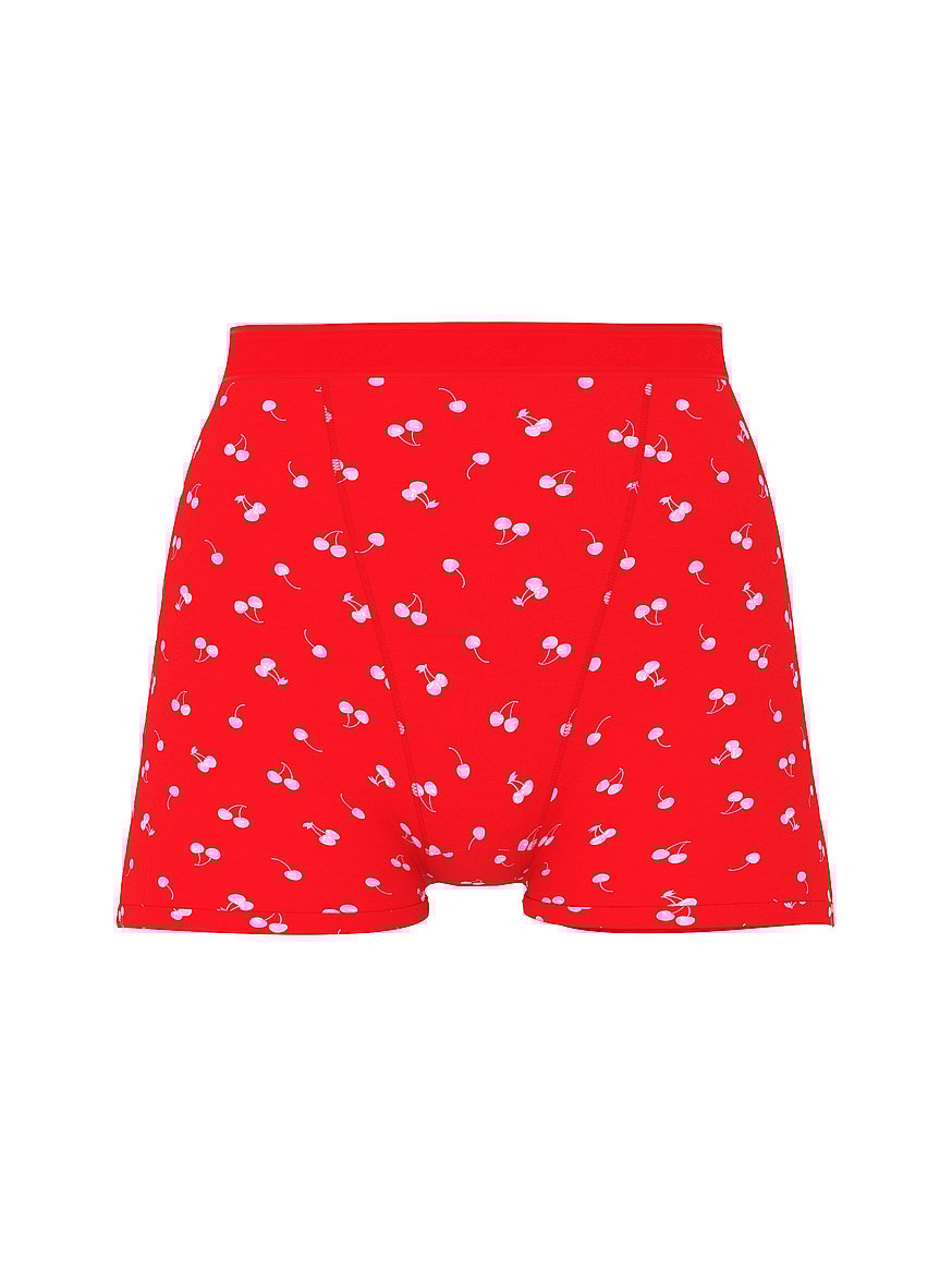 Logo Cotton High-Waist Boyshort Panty