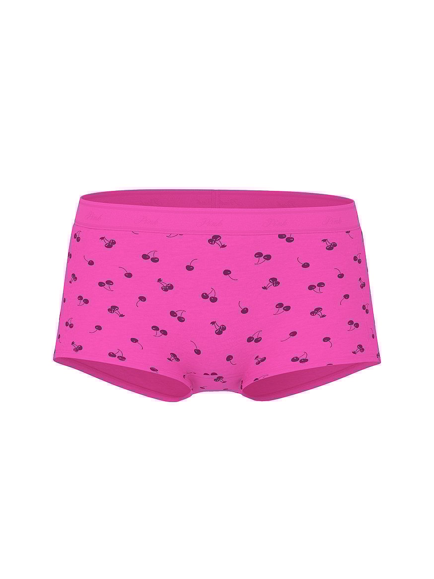 Logo Cotton Boyshort Panty