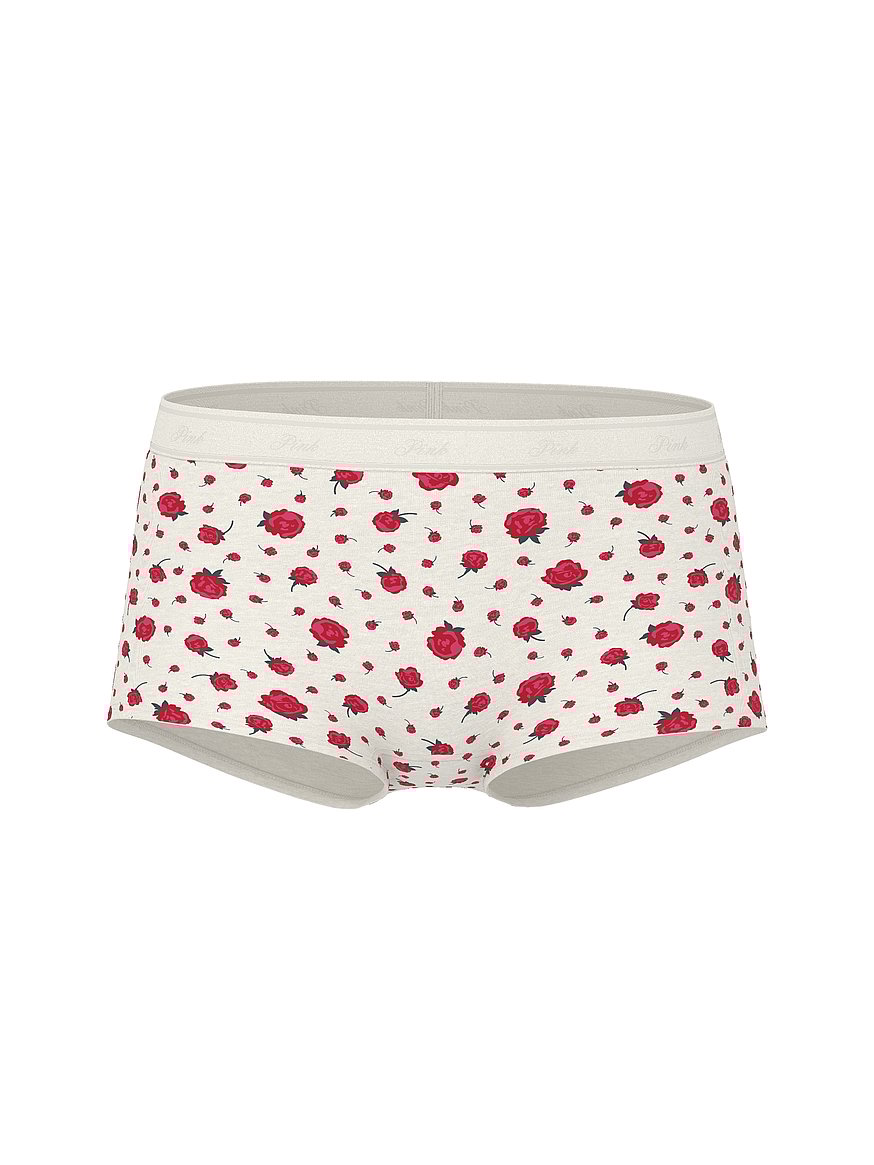 Logo Cotton Boyshort Panty