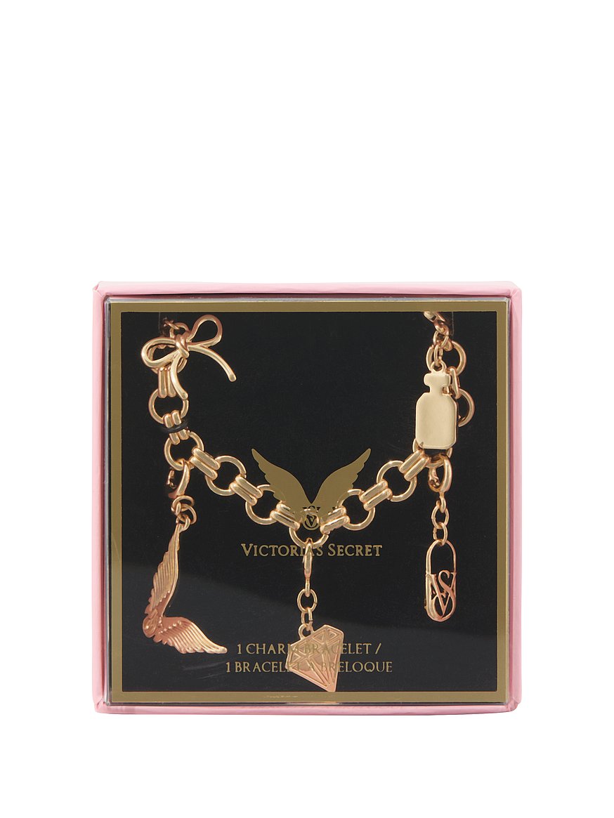 Gold Wings Charm Bracelet