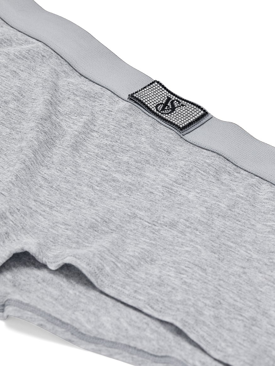 Logo Cotton Shine Patch Boyshort Panty