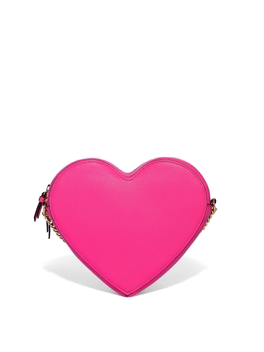 Buy Heart Crossbody Bag, Forever Pink - Order Cosmetic Cases online - Victoria's  Secret, image size:874x1165