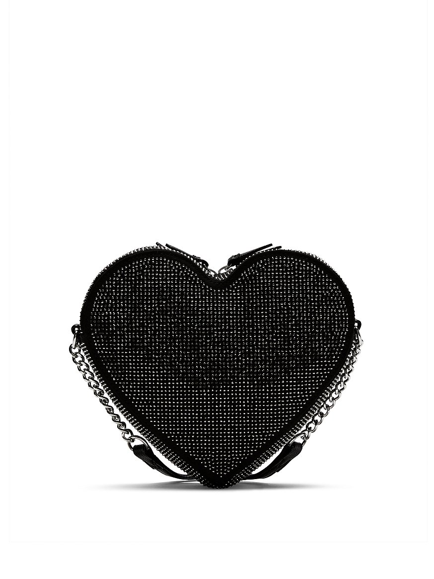 Buy Heart Crossbody Bag, Black - Order Bags online - Victoria's Secret