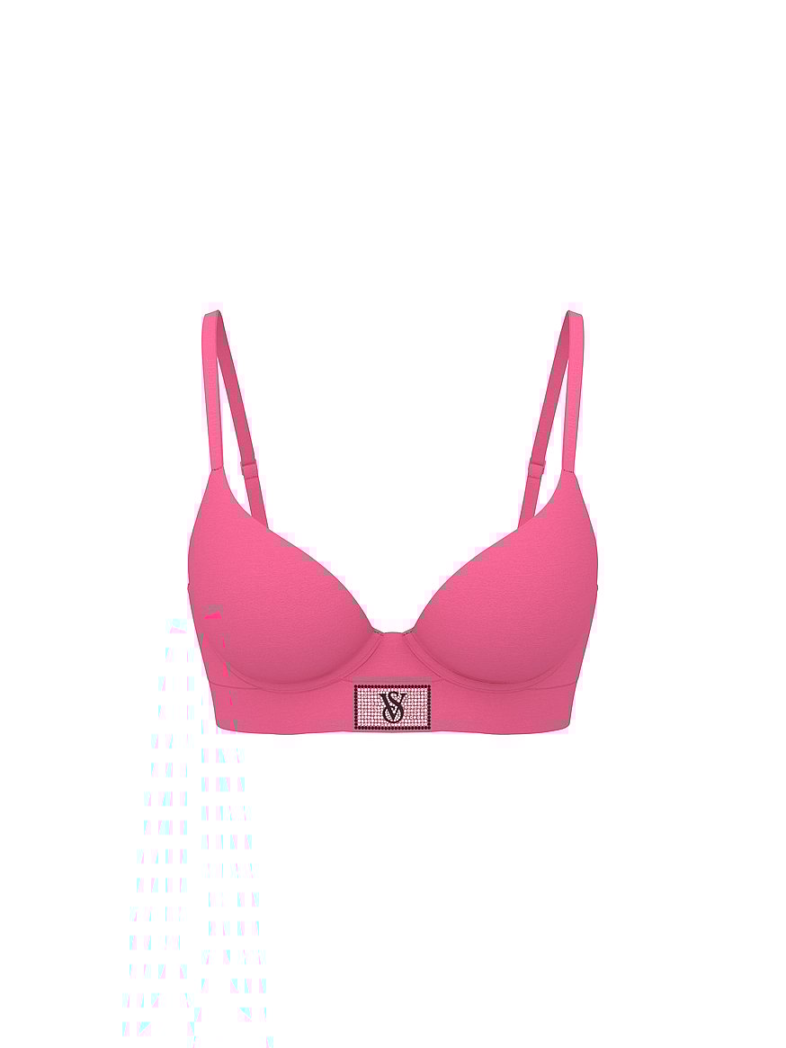Shine Patch Lightly Lined Full-Coverage Bra