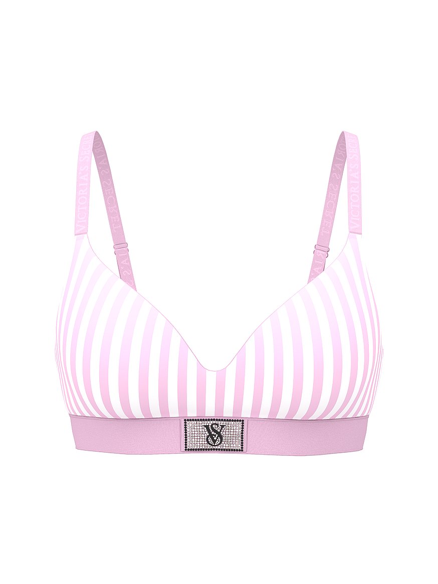 Shine Patch Lightly Lined Wireless Bra