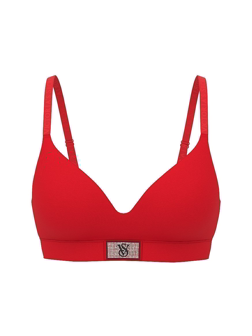 Shine Patch Lightly Lined Wireless Bra
