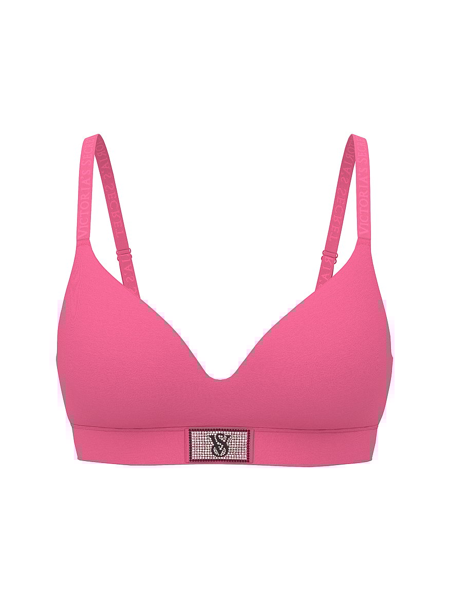 Shine Patch Lightly Lined Wireless Bra