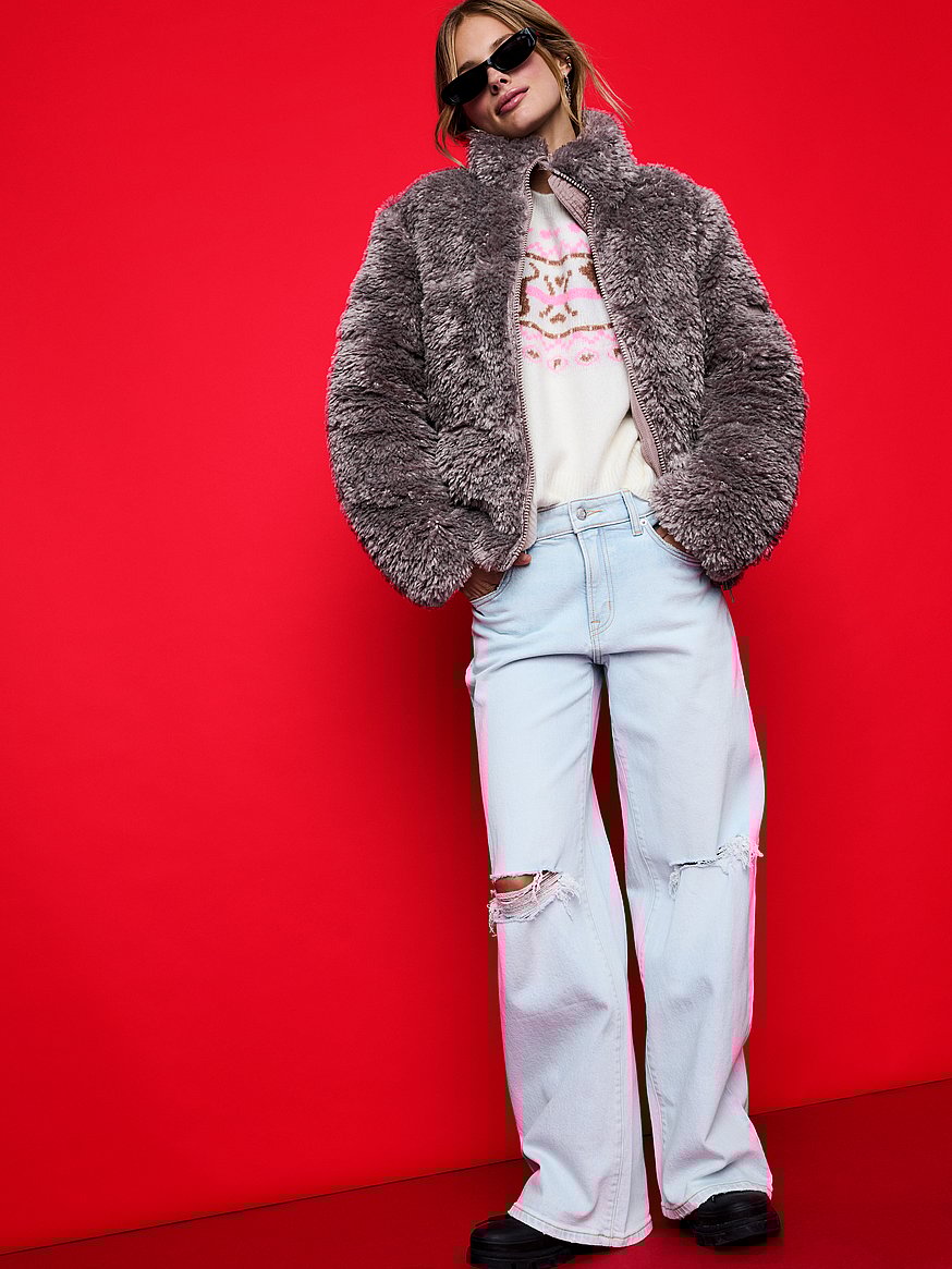 Teddy Puﬀer Jacket