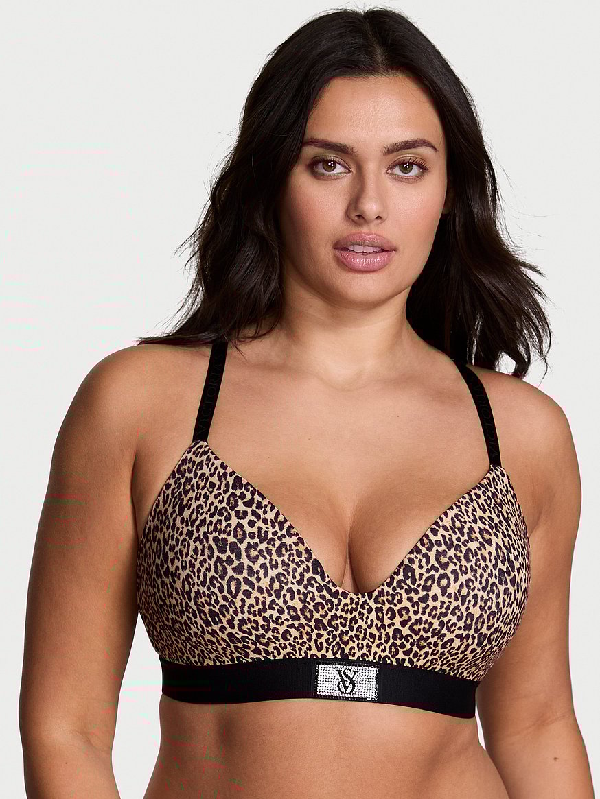 Shine Patch Lightly Lined Wireless Bra