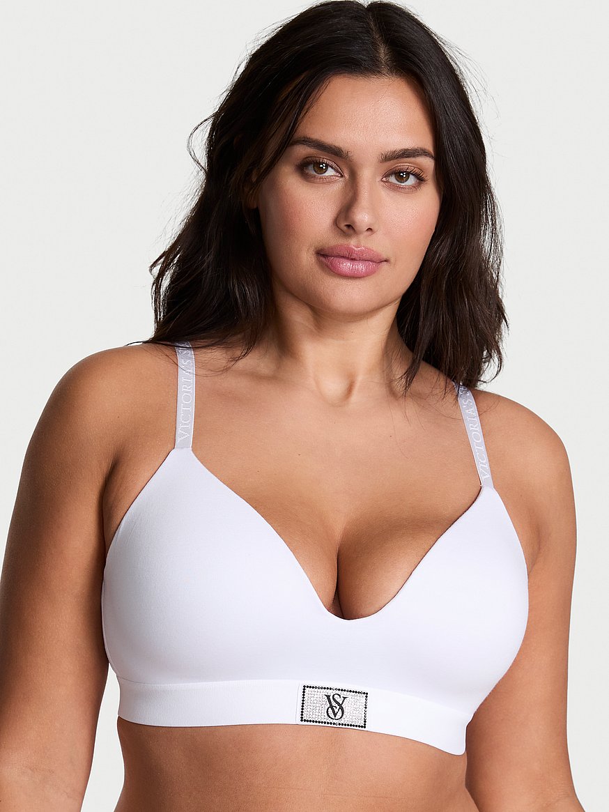 Shine Patch Lightly Lined Wireless Bra