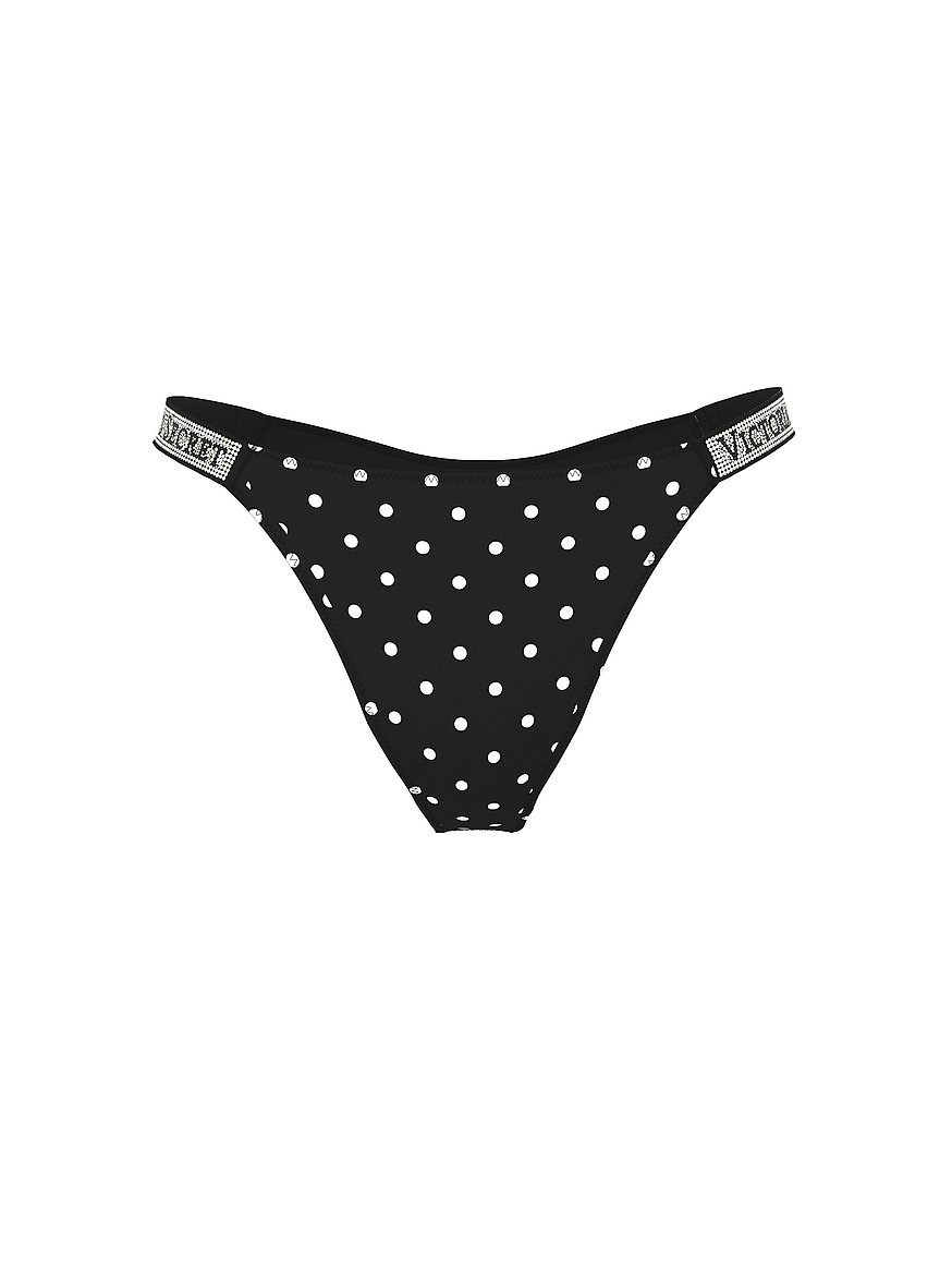 Shine Strap Brazilian Panty
