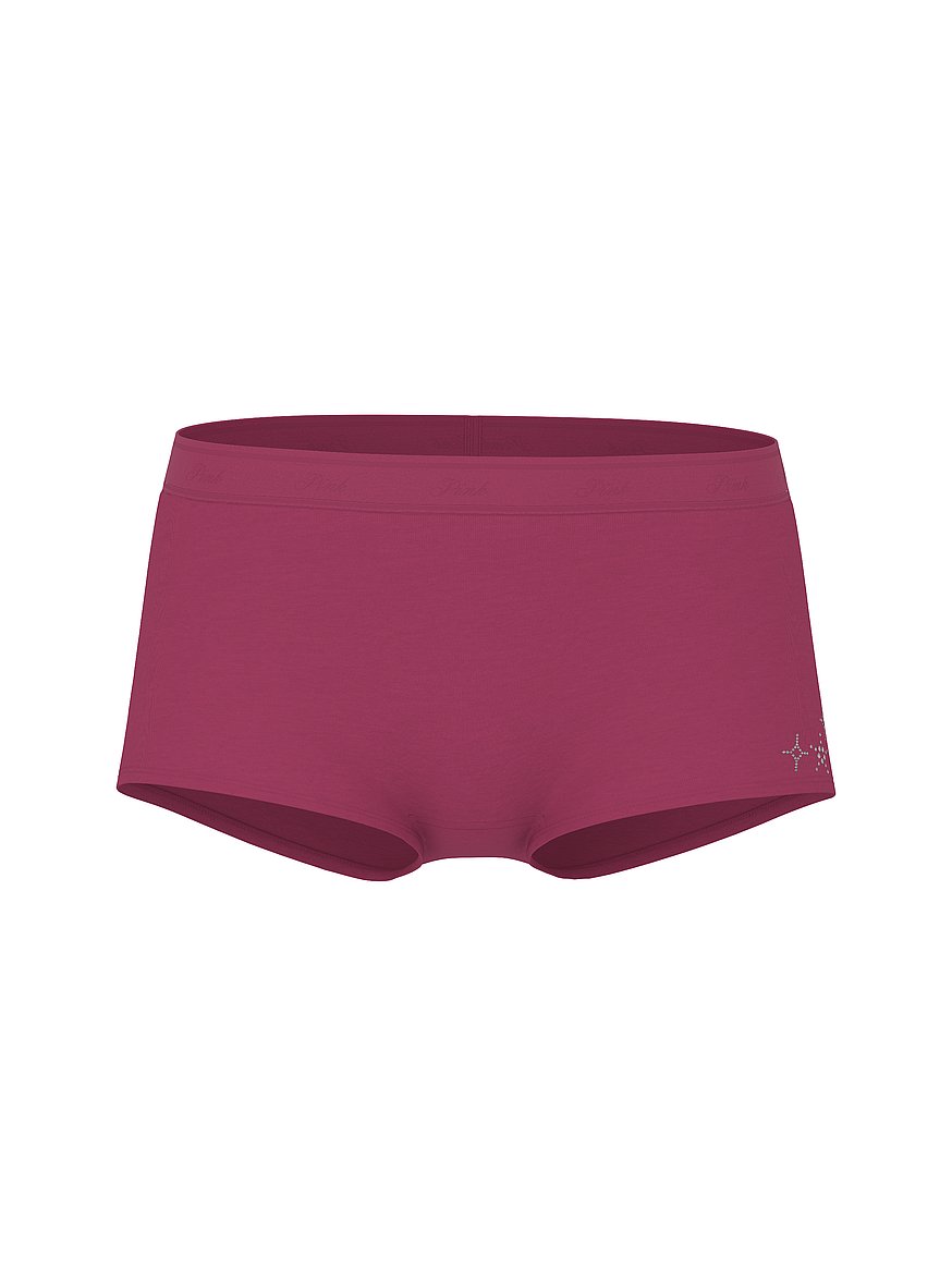 Logo Cotton Boyshort Panty
