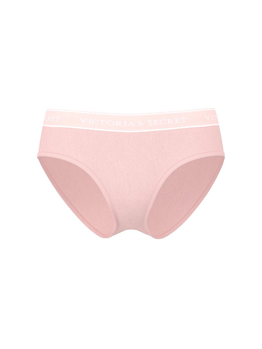 Logo Cotton Hiphugger Panty