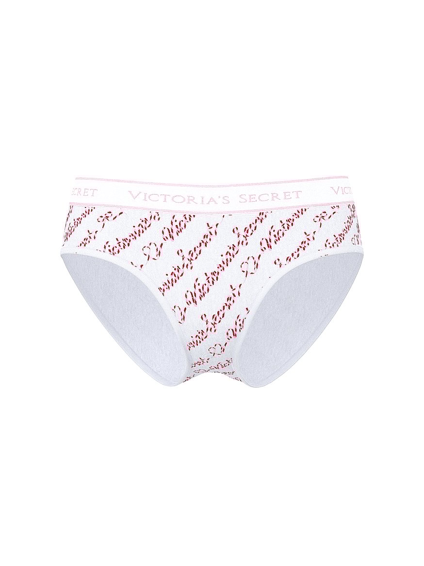 Logo Cotton Hiphugger Panty