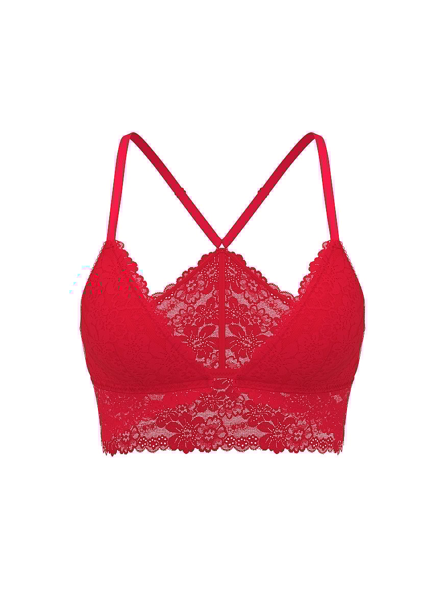 Wink Unlined High-Low Triangle Bralette