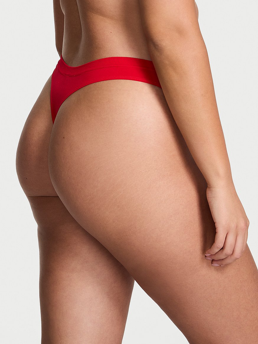 Seamless Bow Thong Panty