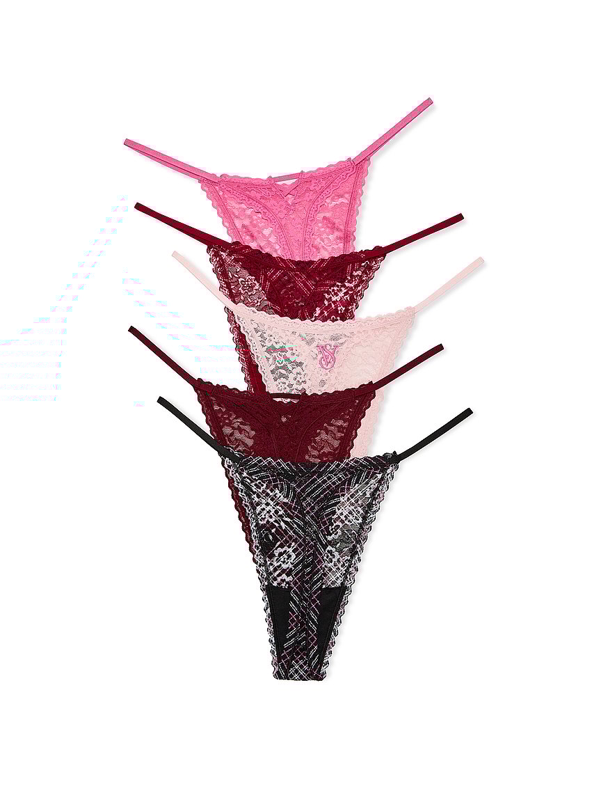 5-Pack Lacie String Thong Panties