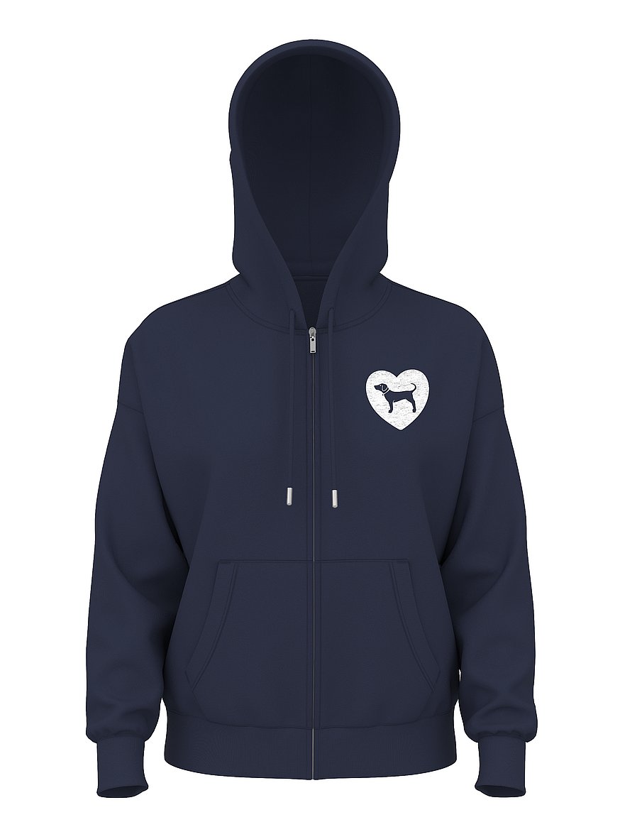 Ivy Fleece Campus Full-Zip Hoodie