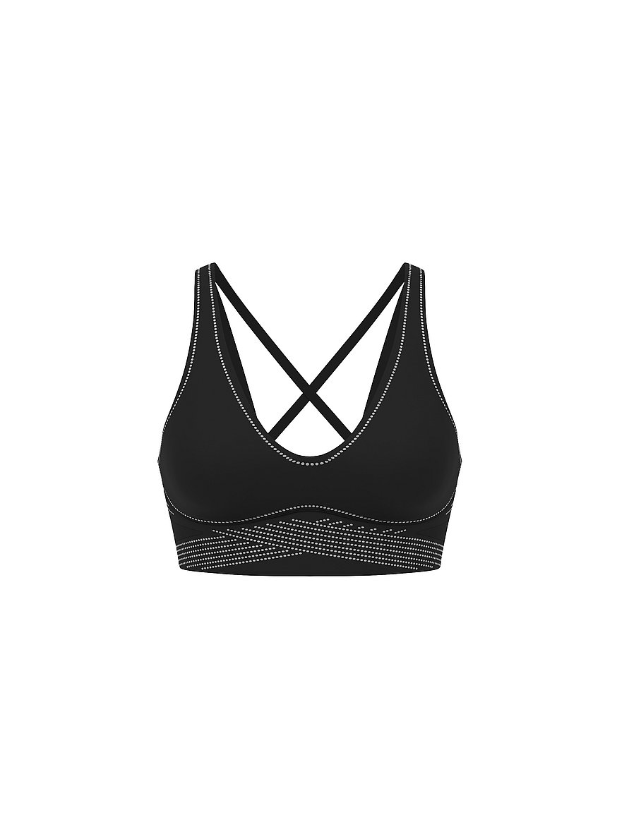 VSX Elevate™ Diamanté Flex Contours Plunge Sports Bra