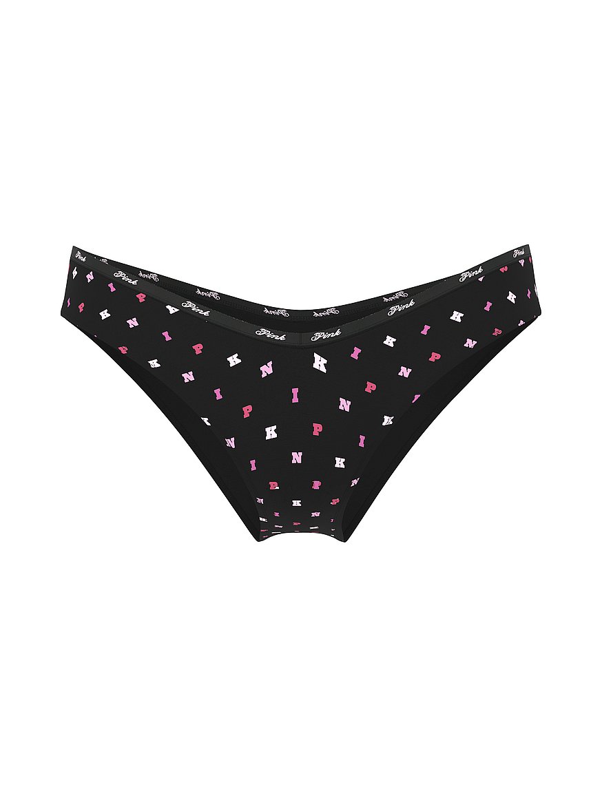 Logo Cotton Tanga Panty