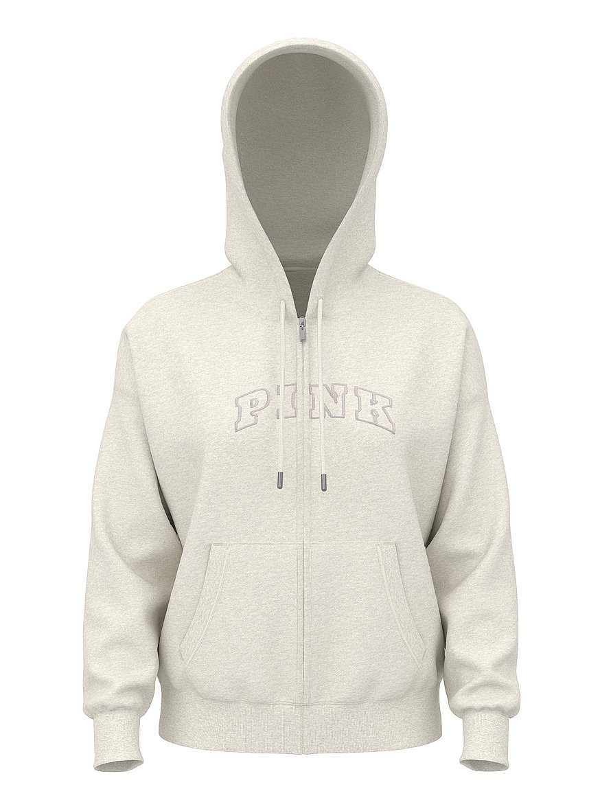 Ivy Fleece Campus Full-Zip Hoodie