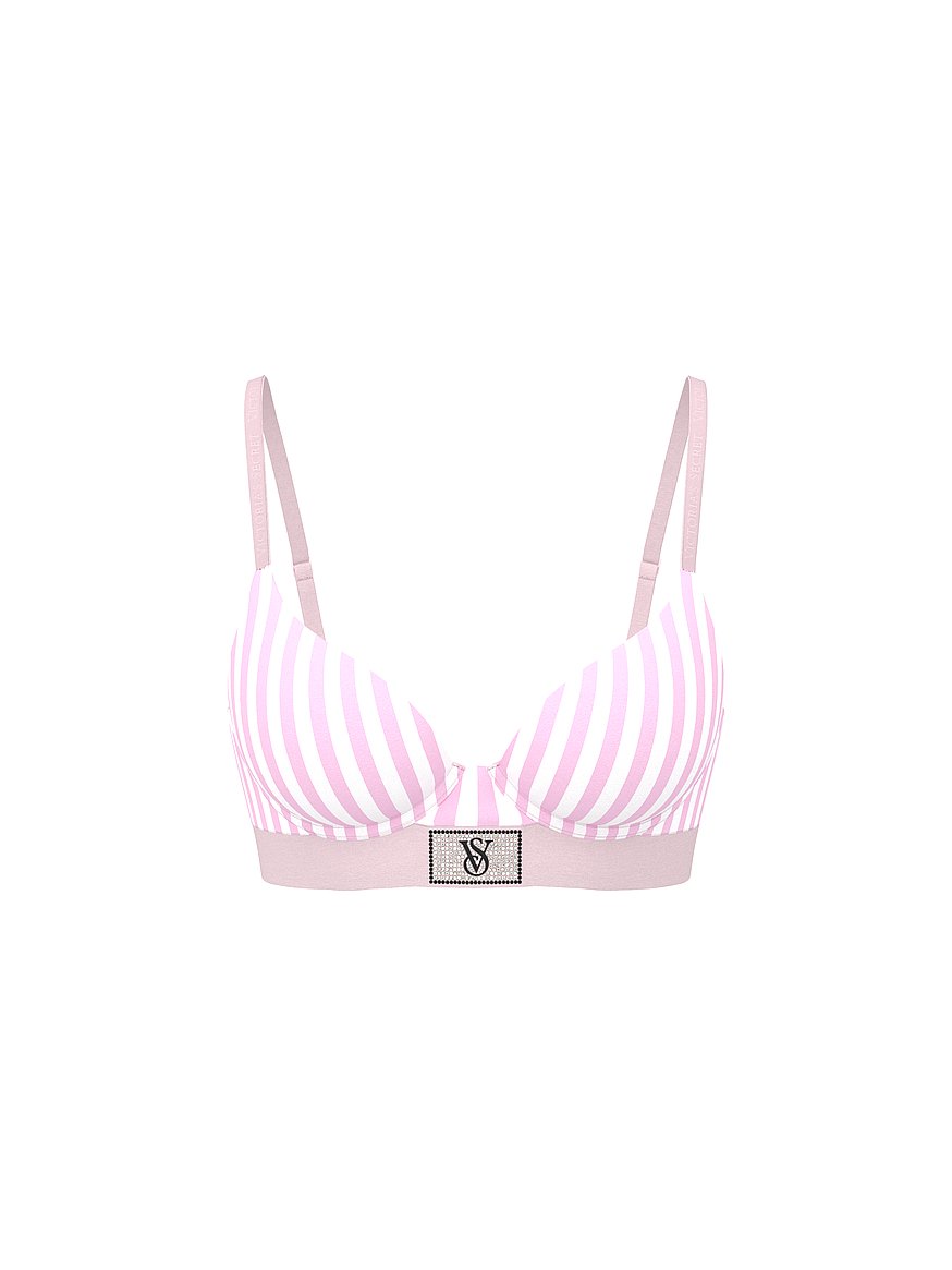 Shine Patch Lightly Lined Demi Bra