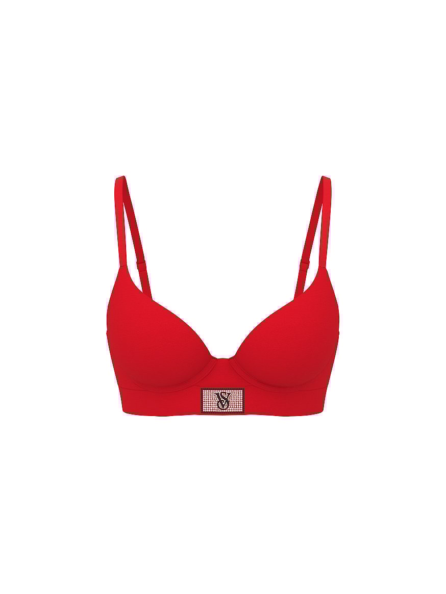 Shine Patch Lightly Lined Demi Bra