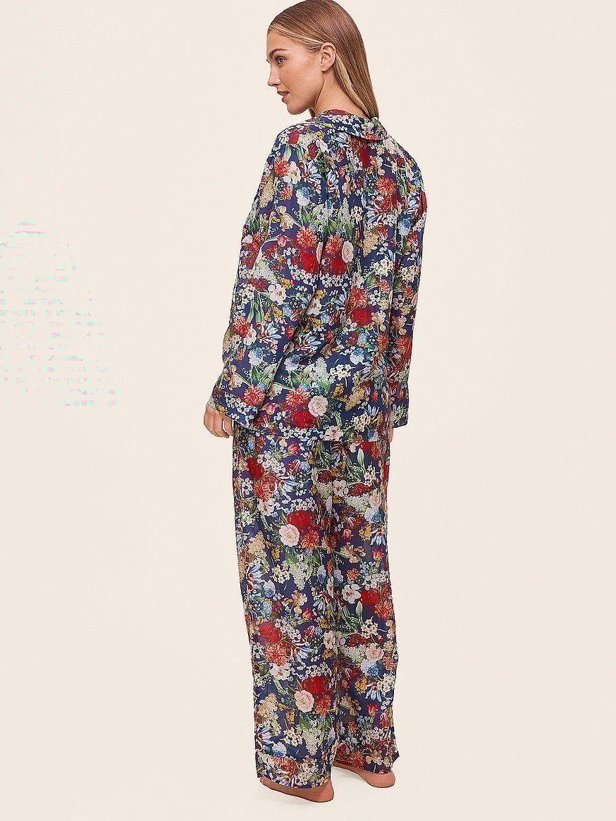 Holly Cotton Full-Length PJ Set