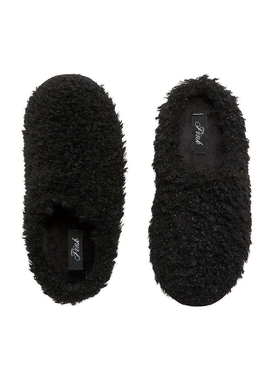 Plush Teddy Slippers