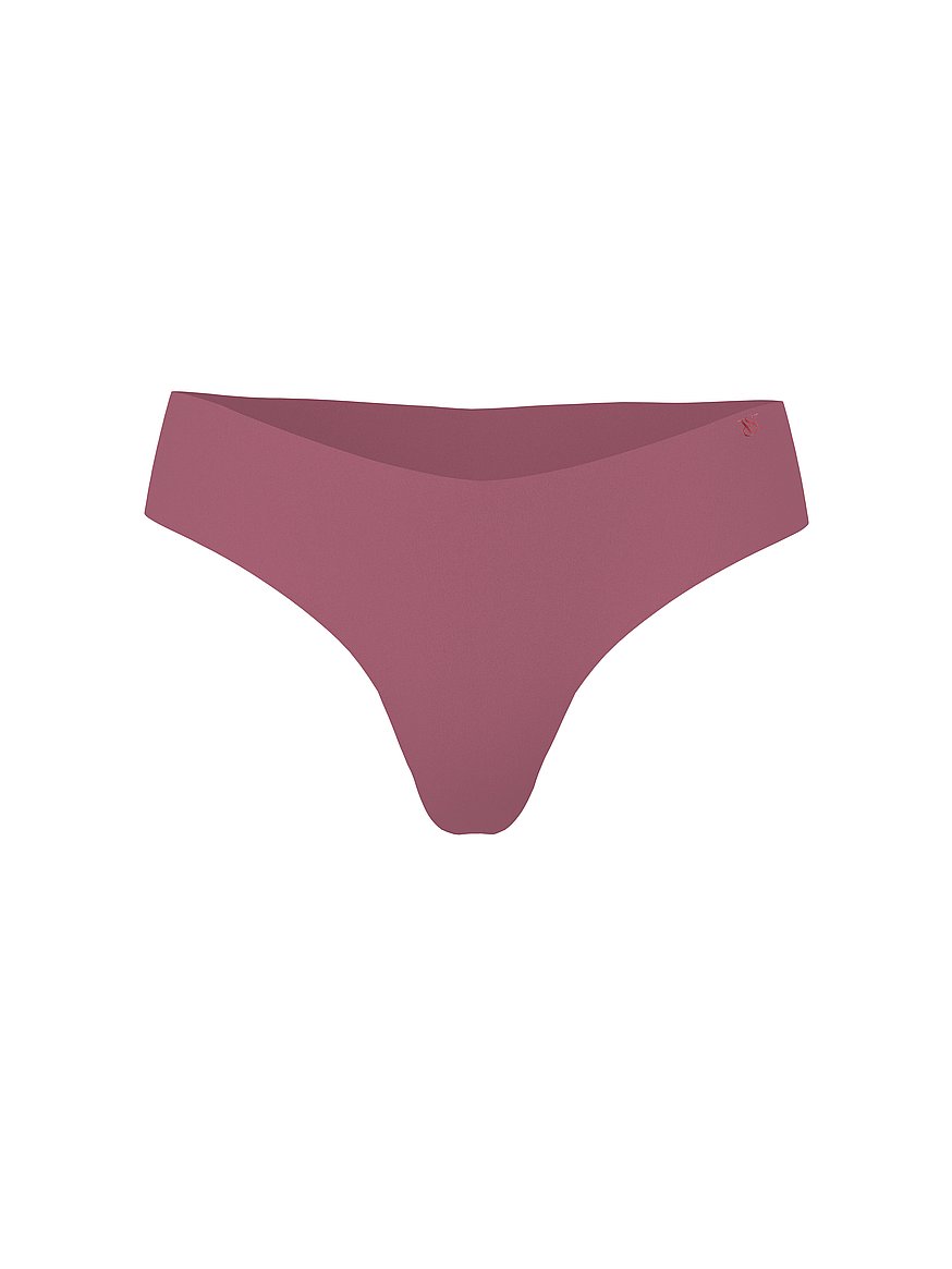 No-Show Cotton Thong Panty