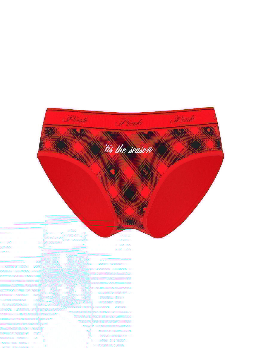 Logo Cotton Hiphugger Panty