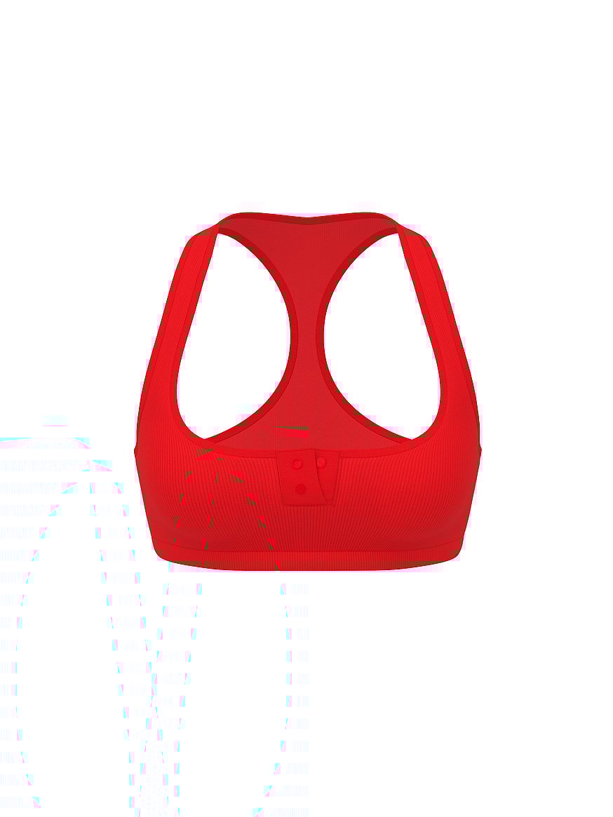 Cotton Dorm Unlined Racerback Bralette