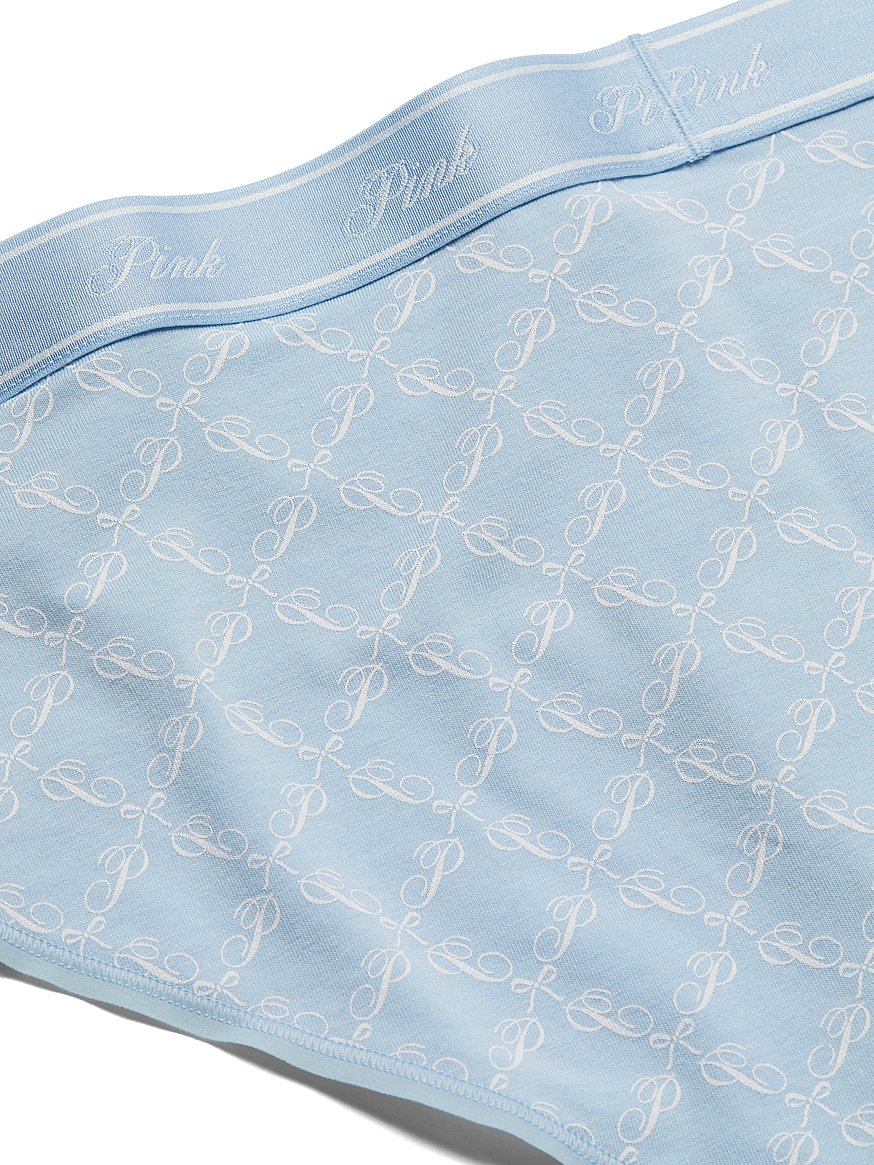 Logo Cotton Hiphugger Panty