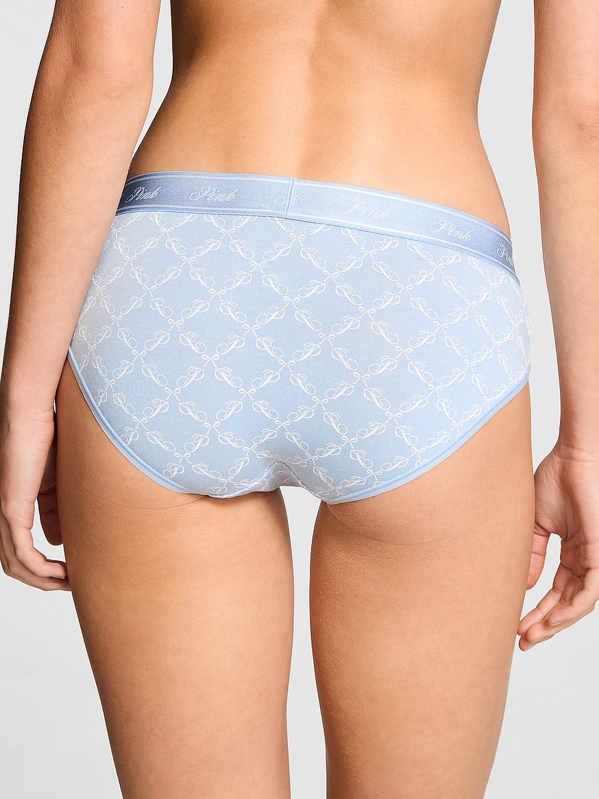 Logo Cotton Hiphugger Panty