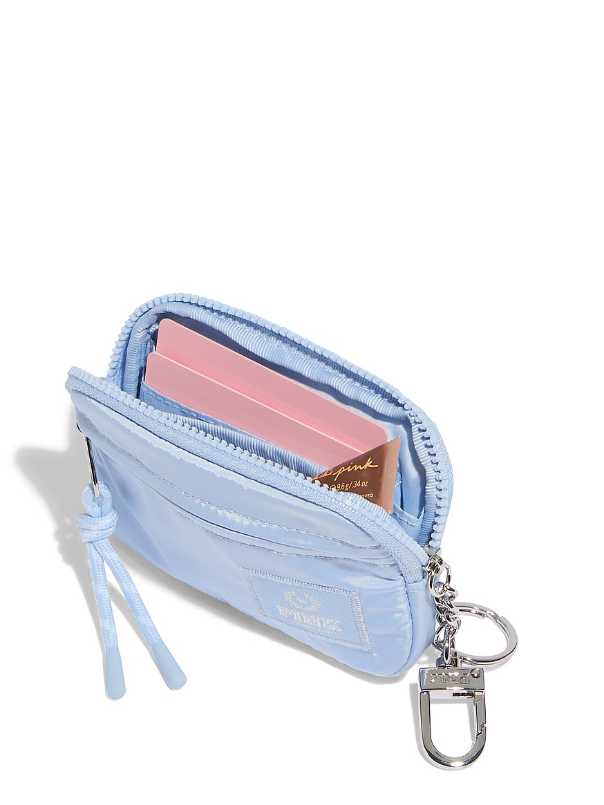 Zip Card Holder Keychain