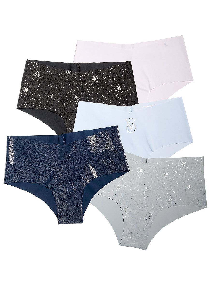 5-Pack No-Show Cheeky Panties