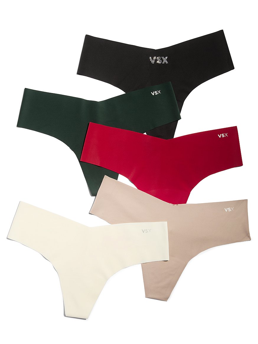 5-Pack VSX No-Show Thong Panties