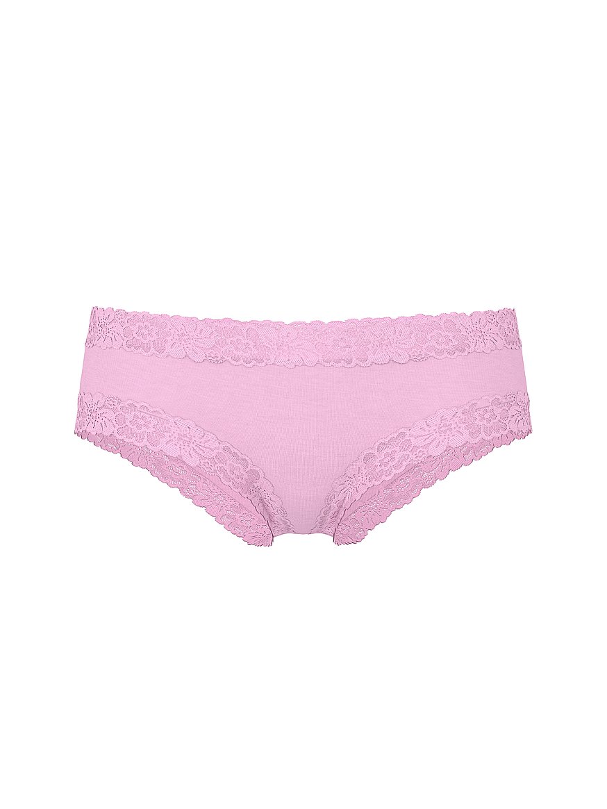 Wink Lace-Trim Cheeky Panty