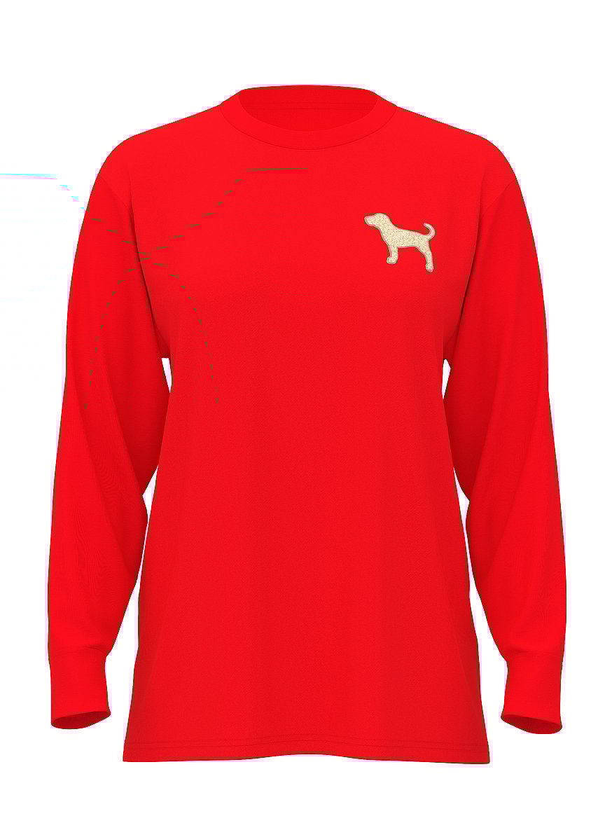 Campus Cotton Long-Sleeve Tee