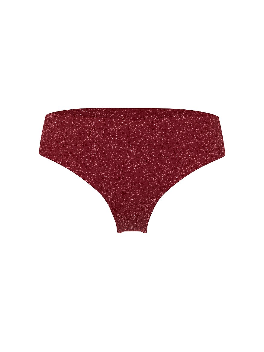 Body by Victoria Flex Shimmer Mid-Rise Thong Panty