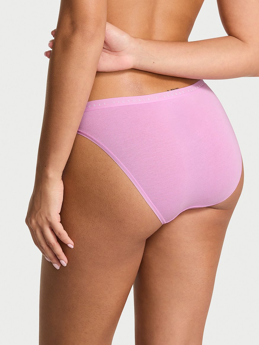 Stretch Cotton Bikini Panty