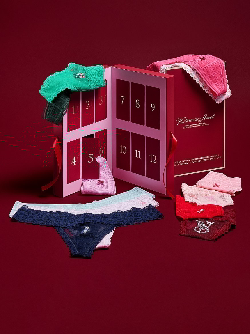 12 Days of Holiday Lacie Thong Panties Advent Calendar