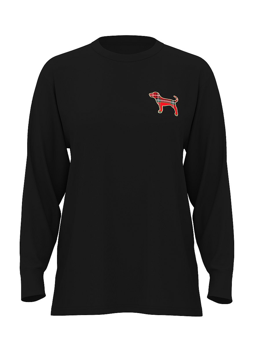 Campus Cotton Long-Sleeve Tee