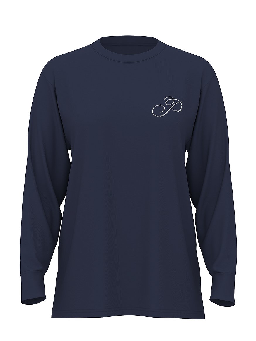 Campus Cotton Long-Sleeve Tee